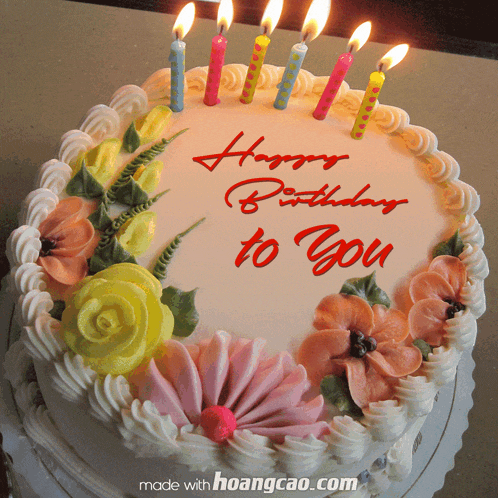 Happy Birthday Happy Birthday To You GIF