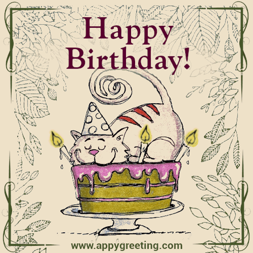Happy Birthday Happy Birthday Wishes GIF. This 498 x 498 animated GIF is part of our happy birthday sister funny collection. Related themes include happy…