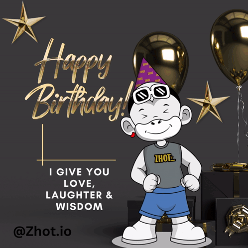 Happy Birthday Hbd GIF. This 498 x 498 animated GIF is part of our nephew birthday collection. Related themes include birthday balloons, birthday fun…