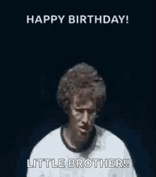 Happy Birthday GIF. This 220 x 250 animated GIF is part of our happy birthday little brother collection. Related themes include happy birthday. Created by…