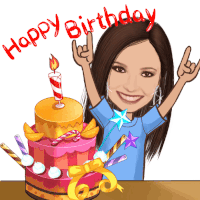 Happy Birthday Sticker