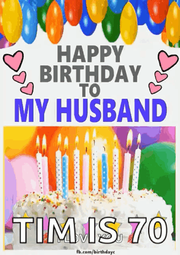 Happy Birthday Husband GIF. This 352 x 498 animated GIF is part of our happy birthday to husband collection. Related themes include cake, celebrate, happy…