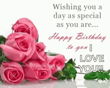Happy Birthday I Love You GIF