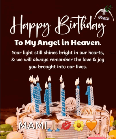 Happy Birthday In Heaven Gif GIF