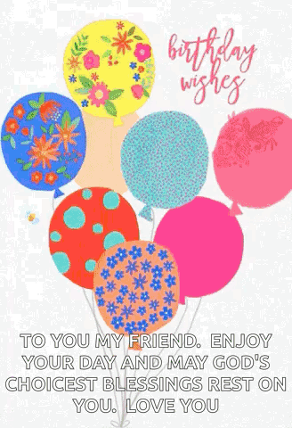 Happy Birthday GIF. This 328 x 480 animated GIF is part of our happy birthday with balloons collection. Related themes include happy birthday. Created by…