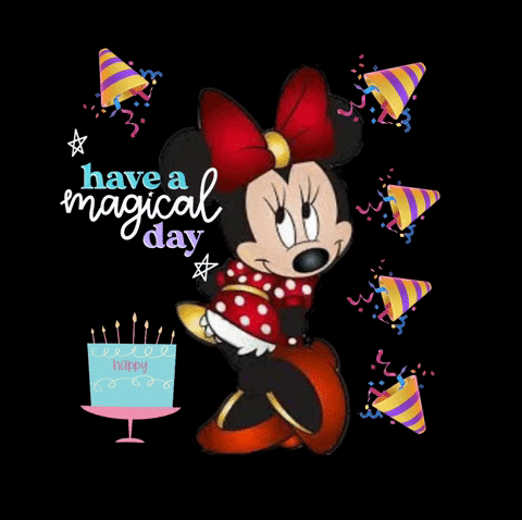 Happy Birthday Minnie Mouse GIF