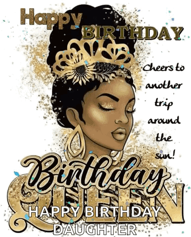 Happy Birthday Queen GIF