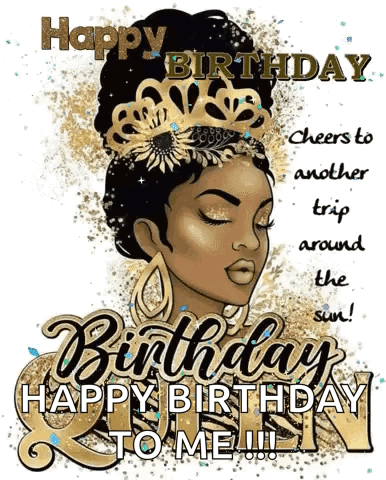 Happy Birthday Queen GIF