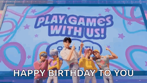 Happy Birthday Saja Boys Happy Birthday GIF