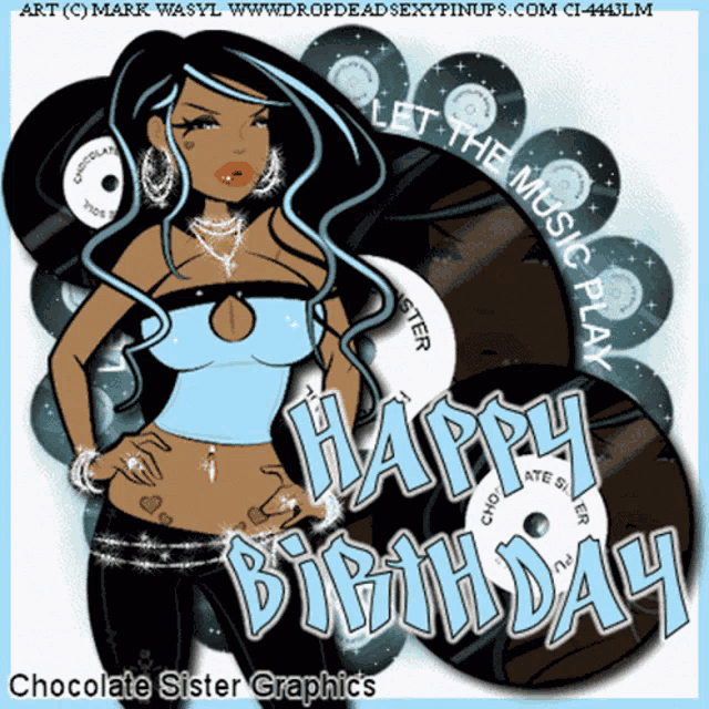 Happy Birthday Sparkle GIF