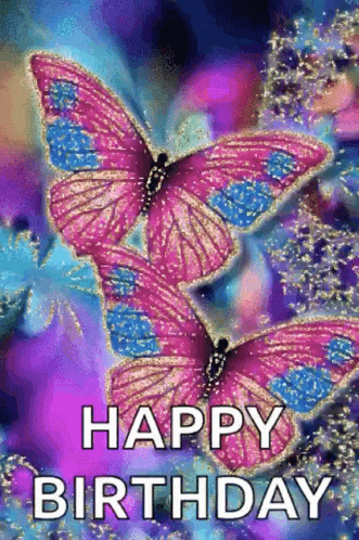 Happy Birthday Sparkles GIF
