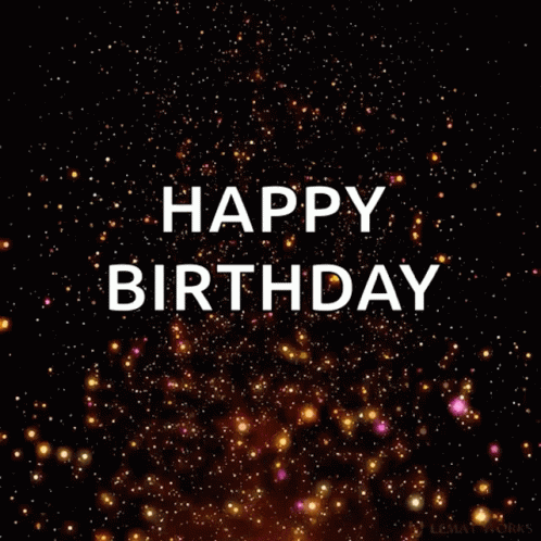 Happy Birthday Stars GIF. This 498 x 498 animated GIF is part of our over the hill birthday collection. Related themes include celebrate, happy birthday…