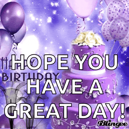 Happy Birthday To You Cake GIF