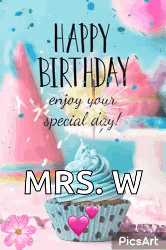 Happy Birthday To You Cupcake GIF