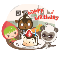 Happy Birthday To You Happy B Day Sticker