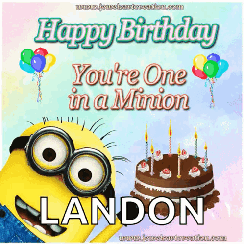 Happy Birthday To You Minion GIF. This 498 x 498 animated GIF is part of our kid happy birthday collection. Related themes include balloons, cake, happy…