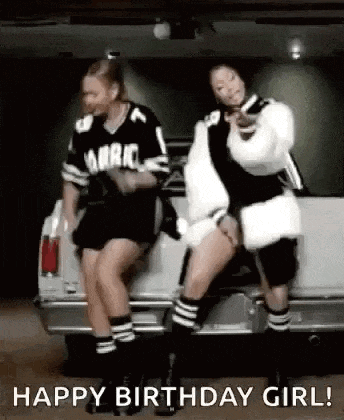 Happy Birthday Turn Up GIF
