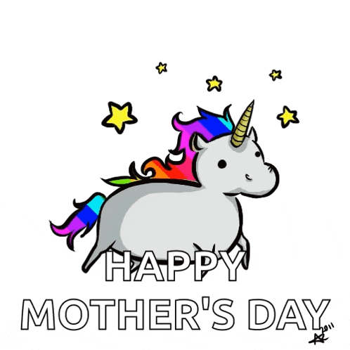 Happy Birthday Unicorn GIF
