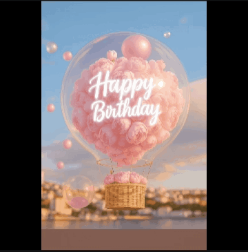 Happy Birthday GIF. This 360 x 365 animated GIF is part of our happy birthday with balloons collection. Related themes include happy birthday. Created by…
