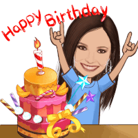 Happy Birthday Sticker