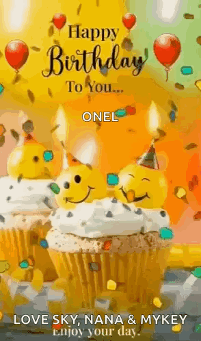 Happy Birthday Wishes Enjoy Your Day GIF. This 294 x 498 animated GIF is part of our herzlichen gluckwunsch geburtstag collection. Related themes include…