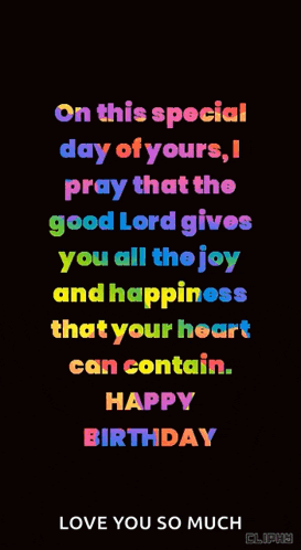 Happy Birthday Wishes GIF