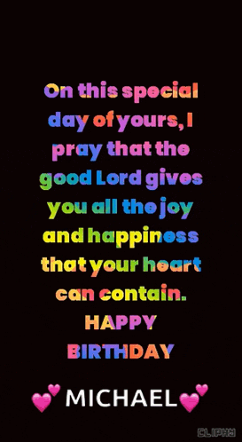 Happy Birthday Wishes GIF
