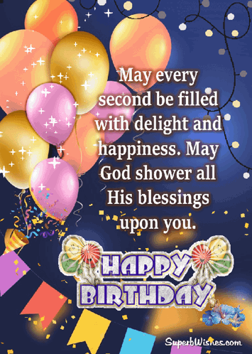 Happy Birthday Wishes GIF