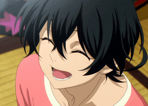 Happy Boy Anime Boy GIF