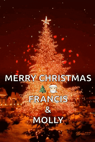 Happy Christmas Christmas Tree GIF