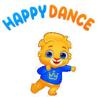 Happy Dance Dancing Sticker