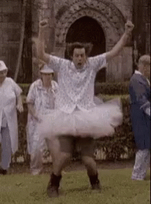 Happy Dance Jim Carrey GIF. This 220 x 298 animated GIF is part of our jim carrey tutu collection. Related themes include happy dance, jim carrey. View the…