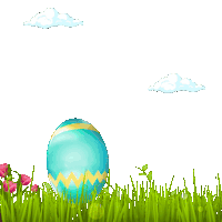 Happy Easter Bheem Sticker