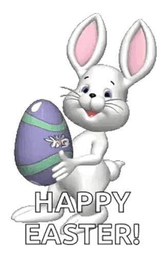 Happy Easter Easter Bunny GIF