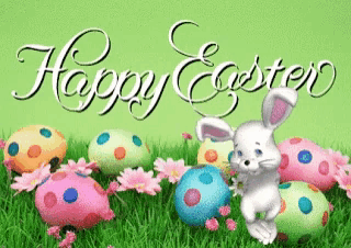 Happy Easter Easter Bunny GIF