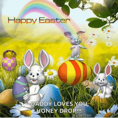 Happy Easter Easter Eggs GIF
