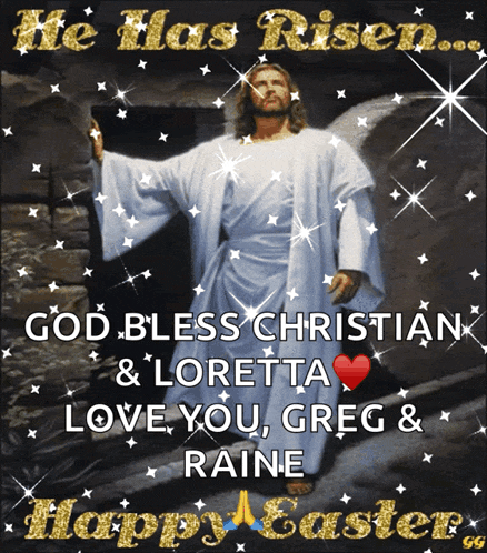 Happy Easter Jesus GIF