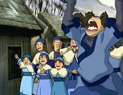 Happy Faint - Avatar: The Last Airbender GIF