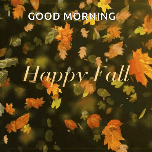 Happy Fall First Day Of Fall GIF