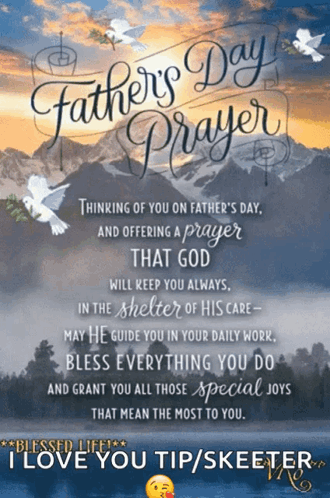 Happy Fathers Day Fathers Day Prayer GIF