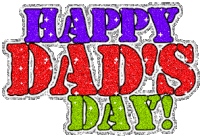 Happy Fathers Day I Love You Dad Sticker