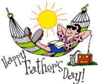 Happy Fathers Day June Sticker