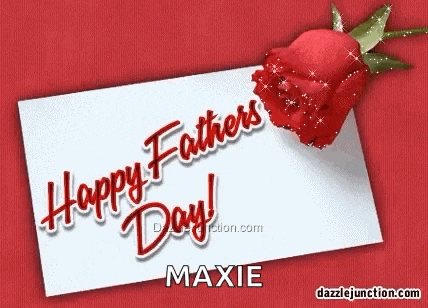 Happy Fathers Day Rose GIF
