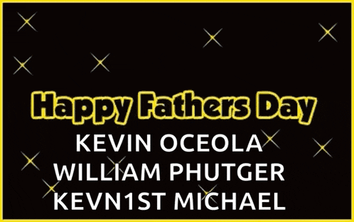 Happy Fathers Day Sparkle GIF