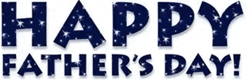 Happy Fathers Day Sparkles GIF