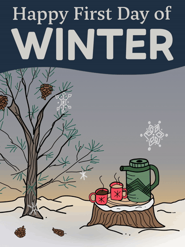 Happy First Day Of Winter Happy Winter GIF