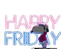 Happy Friday Sticker