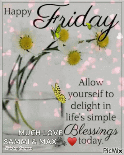 Happy Friday Hearts GIF