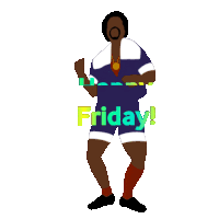 Happy Friday Martin Lawrence Sticker