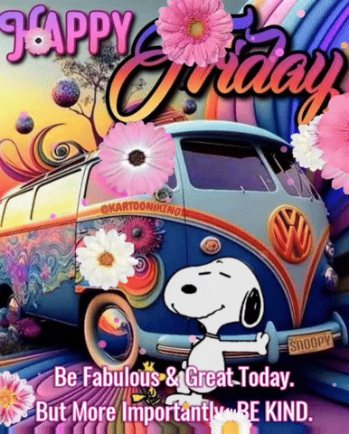 Happy Friday Snoopy GIF